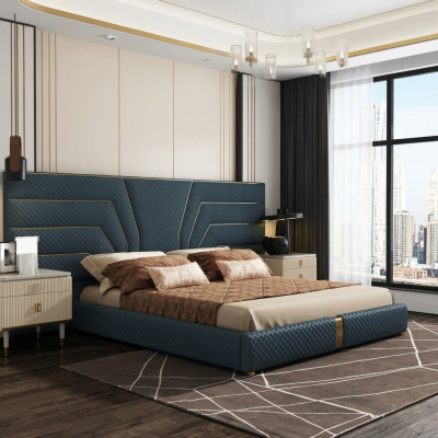 Luxus Schlafzimmer Bett Doppel Betten Design Möbel Bettrahmen Hotel