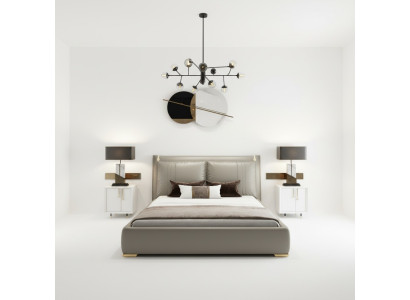 Modern Schlafzimmer Bett Luxus Doppel 180x200 Möbel Betten Einrichtung