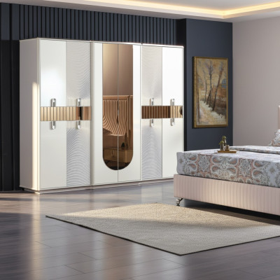 Kleiderschrank Scrank Luxuriöses Schlafzimmer Möbel Schränke Holz