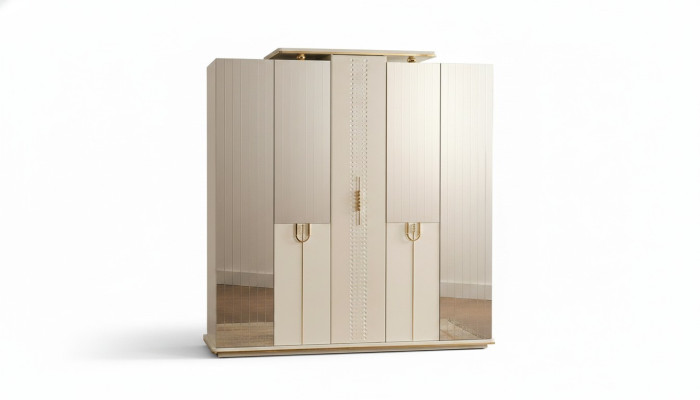 Kleiderschrank Holzschrank Schrank Schlafzimmer Luxus Schränke Neu