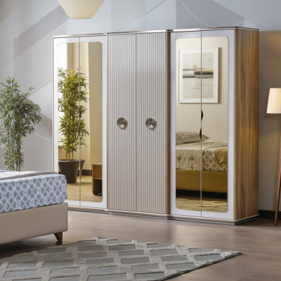 Modern Kleiderschrank Schlafzimmerschrank Holz Schrank Möbel Neu Schränke Neu