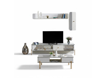 Modern rtv Regal Sideboard rtv Kommode Lowboard Fernseh Ständer Schrank Möbel
