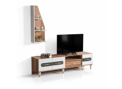 Modern rtv Regal Sideboard Kommode Lowboard Fernseh Ständer Schrank Möbel
