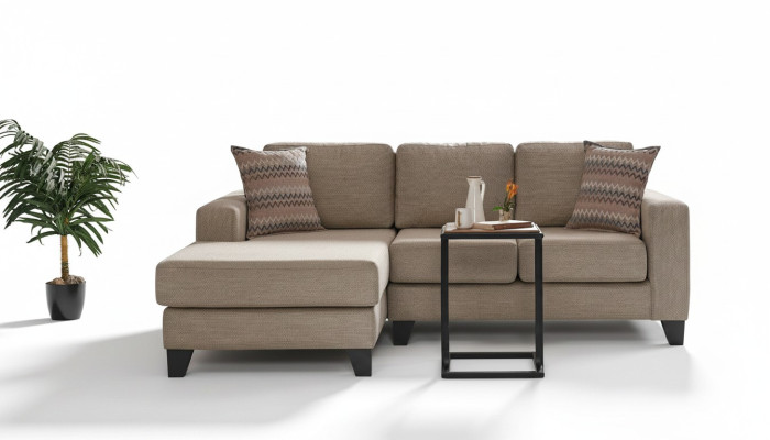 Ecksofa L-Form Textil Eckcouch Sofa Polster Premium Couch Möbel Sofas Couchen