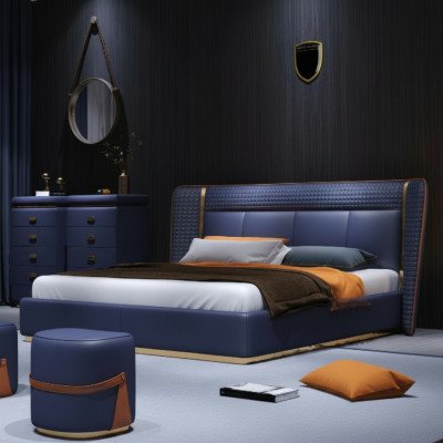 Luxus Schlafzimmer Bett Polster Design Luxus Doppel Betten Hotel Möbel