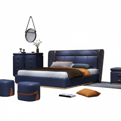 Luxus Schlafzimmer Bett Polster Design Luxus Doppel Betten Hotel Möbel