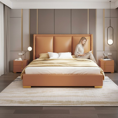 Doppelbett Schlafzimmer Bett Luxus Möbel Doppel Bett Hotel Einrichtung