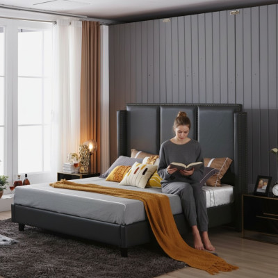 Designer Doppelbett Bett Hotel Luxus Schlafzimmer 180x200cm Betten
