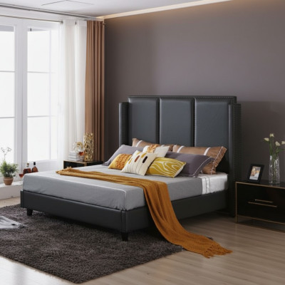 Designer Doppelbett Bett Hotel Luxus Schlafzimmer 180x200cm Betten