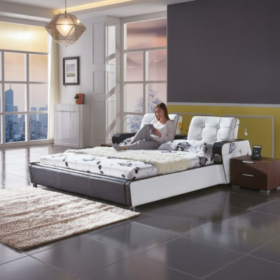 Multifunktion Bett Doppelbetten Modernes Bettgestell Betten 180x200cm