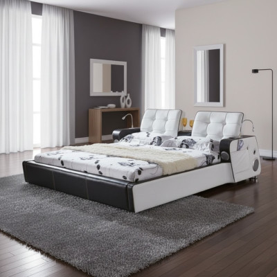 Multifunktion Bett Doppelbetten Modernes Bettgestell Betten 180x200cm