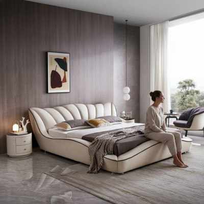 Modern Design Bett Doppel Luxus Modernes Hotel Betten Schlaf Zimmer