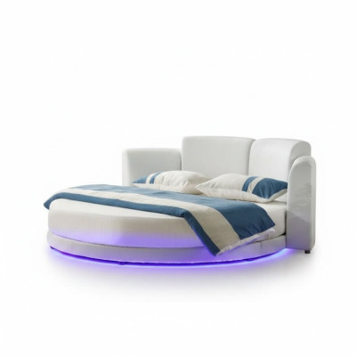 Bett Rund Betten Doppel Luxus Schlafzimmer Möbel Rundes Hotel Gestell Neu