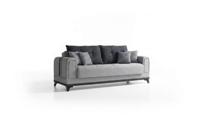 Wohnzimmer Luxus Sofa 3 Sitzer Relax Sofas Modern Grau Relax 3 Sitzer Couchen