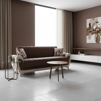 Luxuriöses Wohnzimmer Sofa 3 Sitzer Relax Sofa Modern 225cm Luxus Sofa Neu