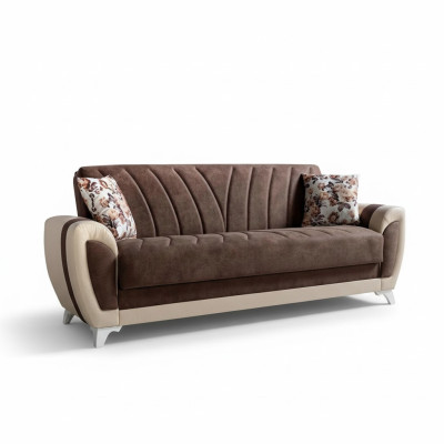 Luxuriöses Wohnzimmer Sofa 3 Sitzer Relax Sofa Modern 225cm Luxus Sofa Neu