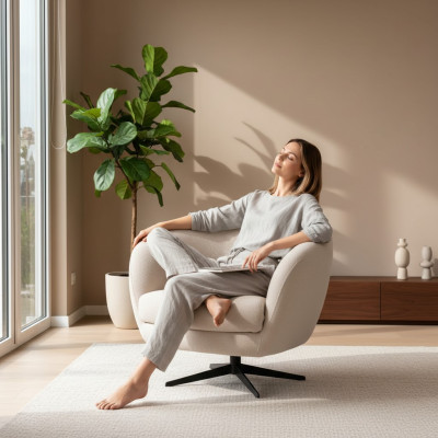 Design Sitzer Luxus Sessel Relax Textil Sessel Relaxsessel Neu Modern Relaxsessel