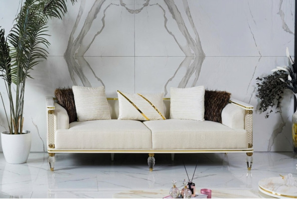 Sofa 3 Sitzer Design Sofas Polster Couchen Relax Sitz Möbel Modern Relax