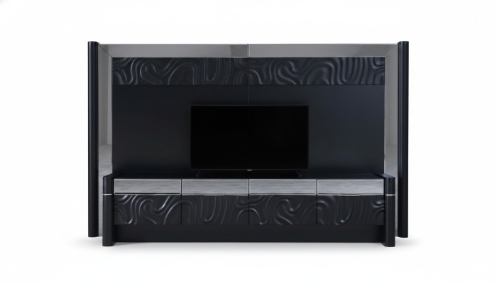 Holzmöbel Modern Wohnwänd Designer Wohnzimmermöbel TV-Ständer Wandschrank