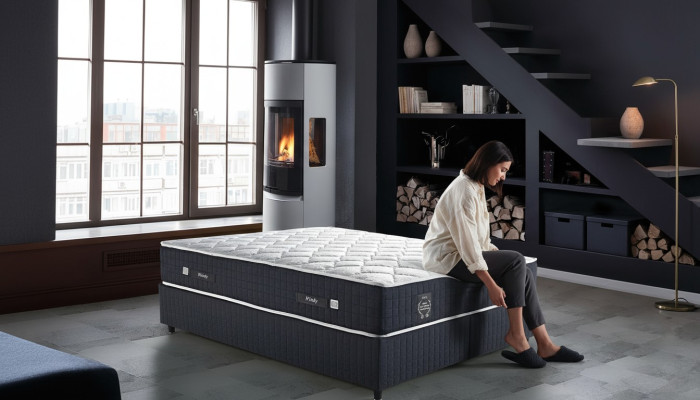 Schaumstoff Modern Exklusive Matratze Luxus Möbel Orthopädische 45cm 200x200 Neu
