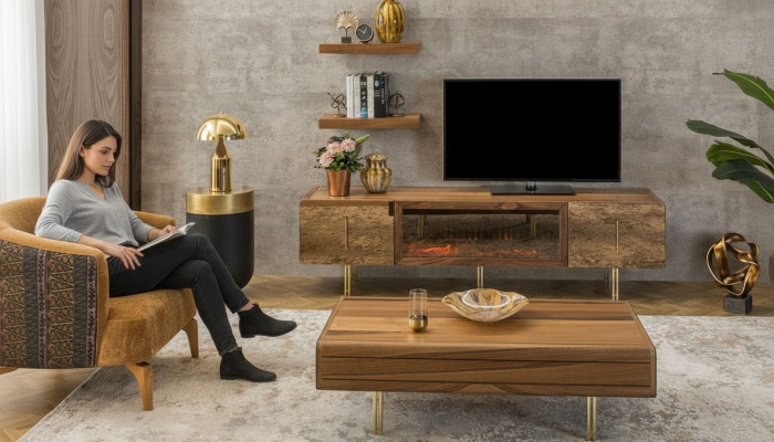 Wohnwand Designer Wohnzimmermöbel Wandschrank Neu Wand Regal Neu