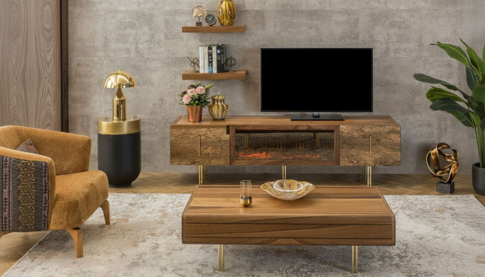 Wohnwand Designer Wohnzimmermöbel Wandschrank Neu Wand Regal Neu