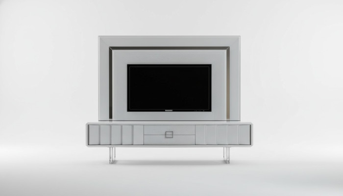 Luxus WohnWand Wohnzimmer TV Rahmen RTV Wände Schrank Modern