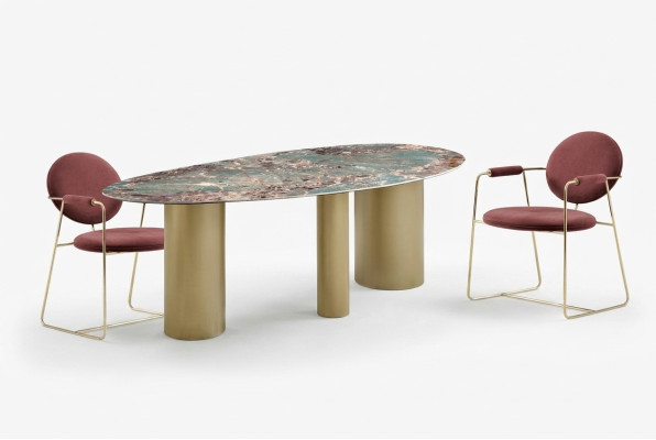 Esszimmer Set Esstisch 4x Stühle Elegantes Garnitur Modern Luxus Neu 5tlg.