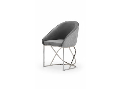 Essgruppen Esstischstühle Luxus 6x Stühle Textil Farbe Grau Modernes Möbel Neu