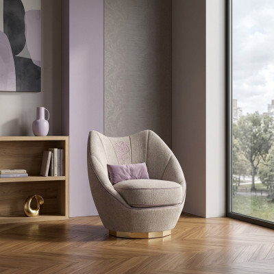 Luxus Wohnzimmer Einrichtung Sessel Neu Sitz Couch Modern Polstermöbel