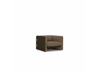 Modern Design Polstermöbel Sessel Luxus Wohnzimmer Polster Textil Einrichtung