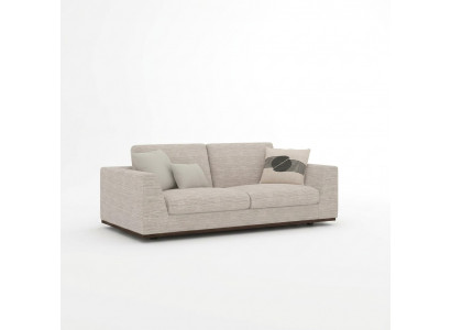 Zweisitzer Sofa Couch Wohnzimmer Einrichtung Design Textil Polstermöbel
