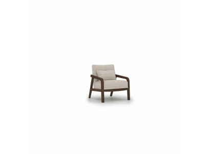 Wohnzimmer Sessel Holz Polster Textil Einrichtung Polstermöbel Design