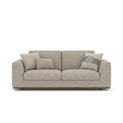 Design Polstersofa Wohnzimmer Zweisitzer Sofa Couch Polstermöbel Textil Neu