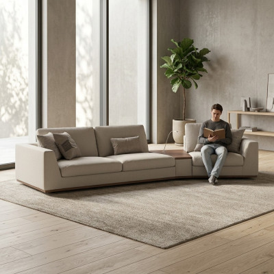 Neu Textil Möbel Polstermöbel Dreisitzer Sofa Couch Design Einrichtung