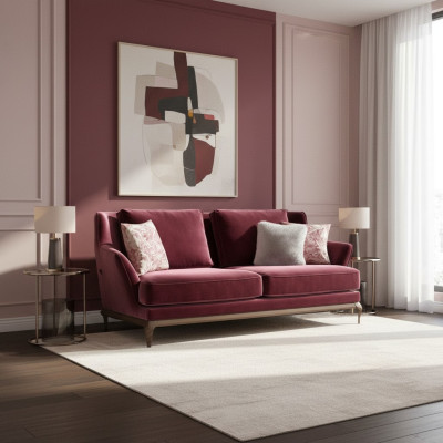 Zweisitzer Sofa Design Polstersofa Wohnzimmer Modern Einrichtung Luxus Couch