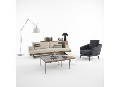 Wohnzimmer Sofa Set Dreisitzer Sofa Couch Design Sessel Modern Couchtisch Neu