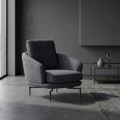 Luxus Polstersessel Design Sessel Wohnzimmer Textil Polstermöbel Einrichtung