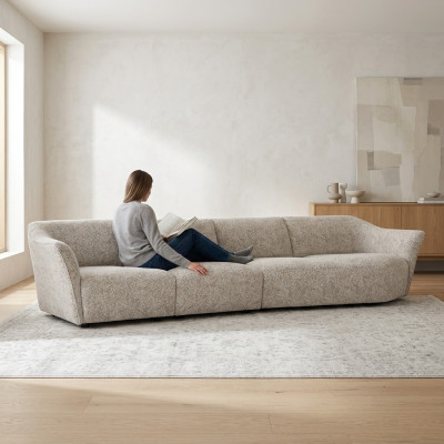 Wohnzimmer Modern Weiß Sofa Viersitzer Couch Polstermöbel Modern Einrichtung