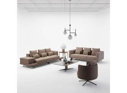 Sofagarnitur Couch Polster Design Sofas Set Dreisitzer Neu Polstersessel