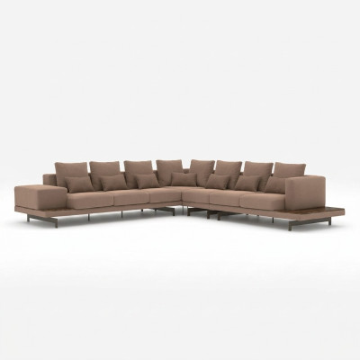 Designer Garnitur Wohnzimmer Ecksofa L-Form Einrichtung Luxus Möbel Neu