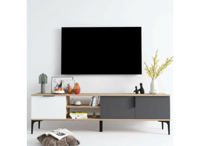 Lowboard RTV TV-Stand Modern Design Rechteckig Holz Material Luxus Design