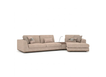 Designer Ecksofa L-Form Luxus Sofa Couch Wohnzimmer Textil Polstermöbel