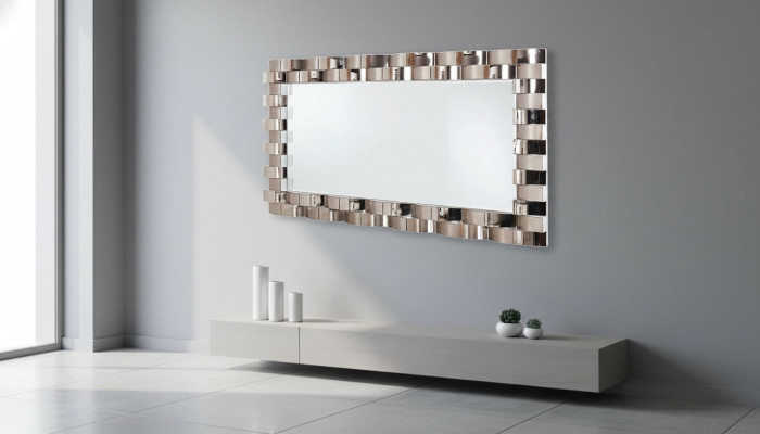 Modern Design Spiegel Neu Luxus Möbel Wandspiegel Designer Einrichtung