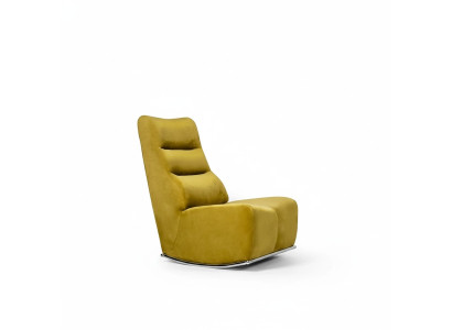 Wohnzimmer Gelb Sessel Sitzmöbel Neu Einrichtung Designer Sitz Textil
