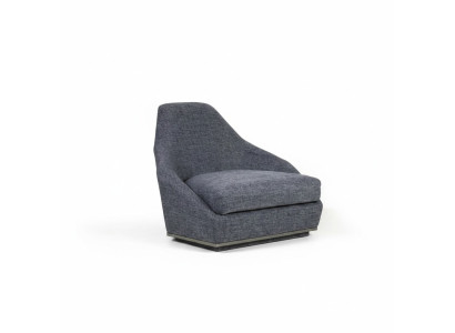 Modern Design Sessel Grau Polstersessel Luxus Wohnzimmer Sitz Textil Neu