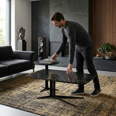 Luxus Wohnzimmer Komplett Tisch Couchtisch Beisteltisch Design Möbel