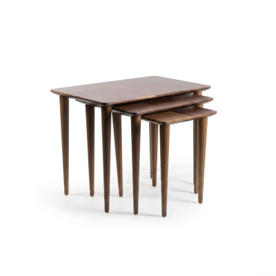 Braun Beisteltisch Modern Design Einrichtung Luxus Kaffeetisch Wohnzimmer