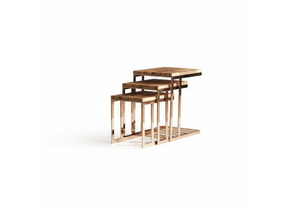 Modern Komplett 3tlg Beistelltisch Einrichtung Wohnzimmer Design Möbel