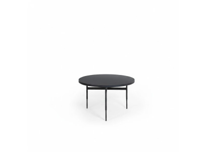 Modern Rund Beistelltisch Neu Luxus Schwarz Möbel Design Einrichtung Holz